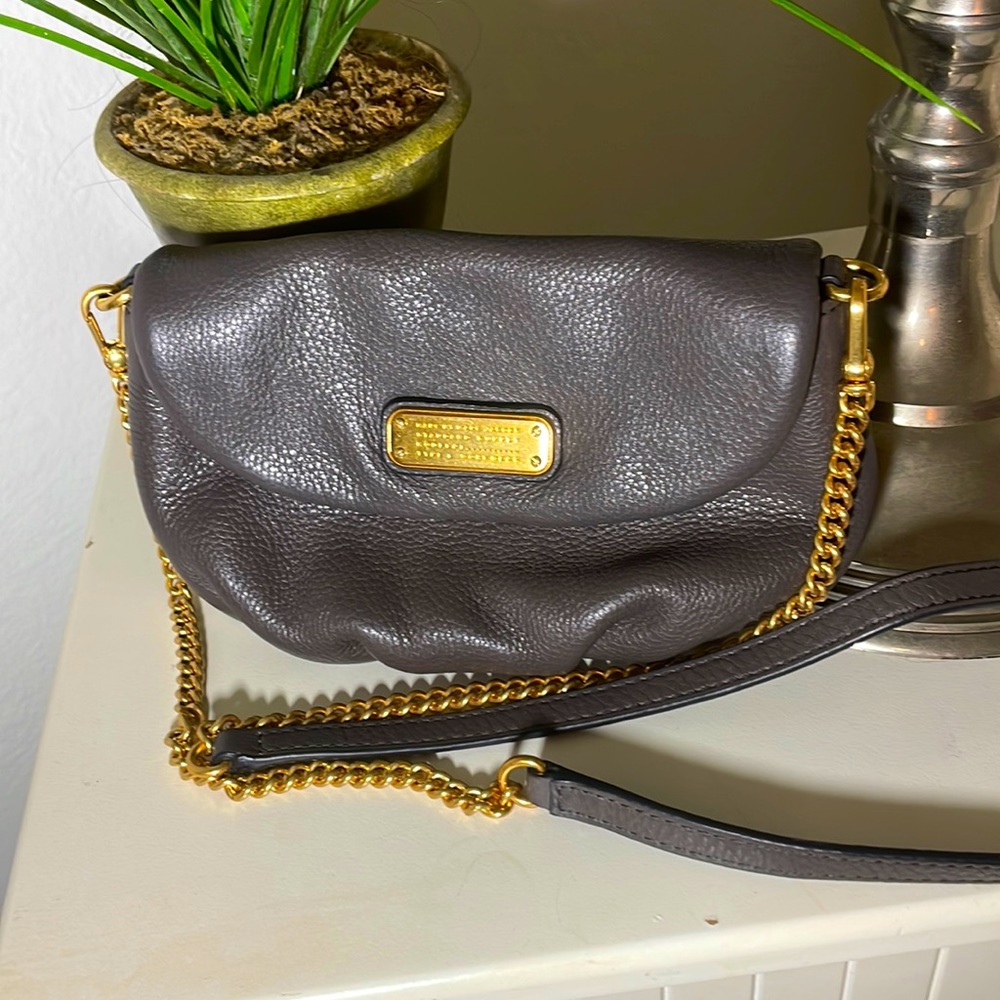 Gray crossbody Marc Jacobsen purse